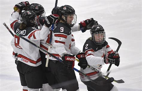 Team Canada Captures Silver At Women S World Hockey Championship Team