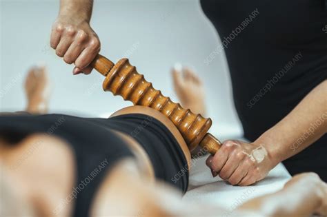 Rolling Pin Maderotherapy Massage Stock Image F035 0622 Science