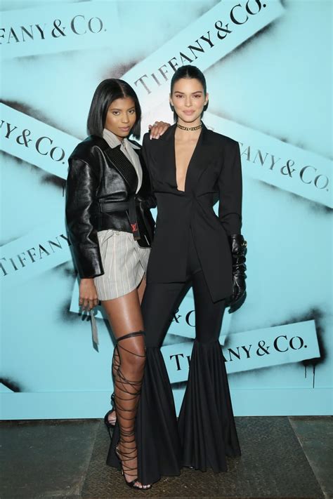 kendall jenner at the tiffany and co exhibition during nyfw kendall