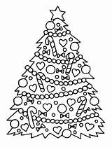 Christmas Coloring Pages Tree Lights Printable Cute Print Year Olds Size Line Trees Color Drawing Drawings Getcolorings Getdrawings Gorgeous sketch template