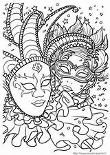 Carnaval Coloriage Mardi Gras Dessin Coloring Fr Pages Imprimer Mandala Colorier Depuis Enregistrée Enfant Adulte sketch template