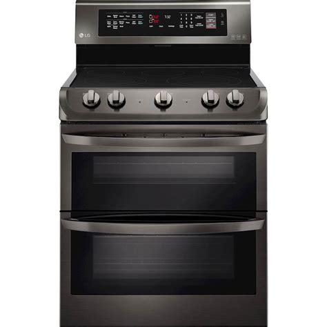 best buy lg 7 3 cu ft self cleaning freestanding double oven