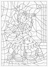 Zahlen Prinzessinnen sketch template