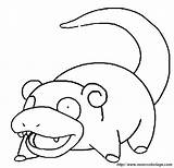 Pokemon Slowpoke Pages Coloring Color Online Drawings Pokémon Print Pikachu Browser Ok Internet Change Case Will Coloring2000 sketch template