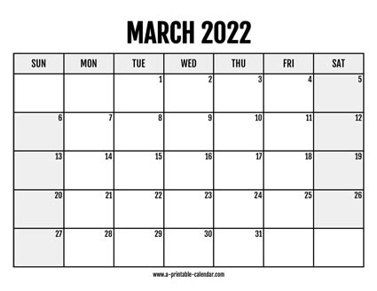 march  calendars printable calendar