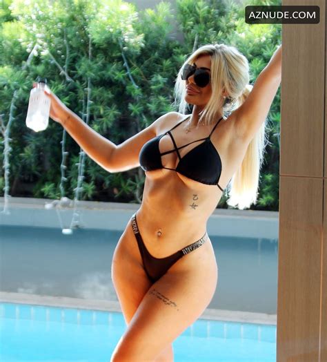 chloe ferry shows off her new brazilian bum lift ahead of the new years eve celebrations out on