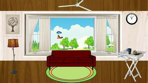 animas bergerak ruang tamuliving room background animation youtube