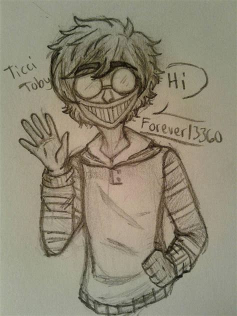 Another Drawing Of Ticci Toby I Did By Forever13360 On Deviantart