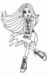 Coloring Pages Revere Paul Spectra Vondergeist Monster High Getcolorings Choose Board Relax sketch template