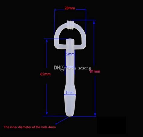 New Design Clear Beginners Silicone Urethral Sound Penis