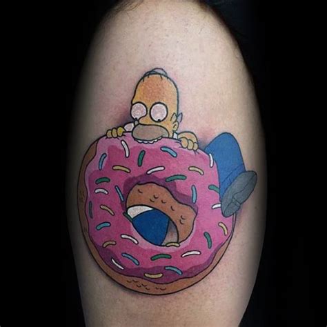 50 Tatuagens De Homer Simpson O Que Simbolizam
