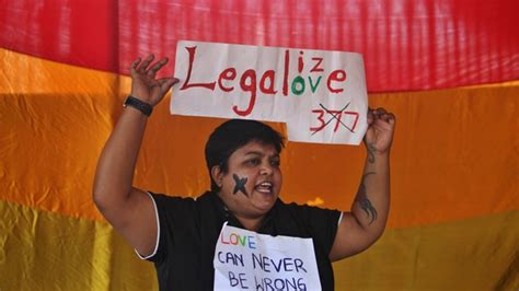 indian rights activists protest supreme court s ruling criminalizing