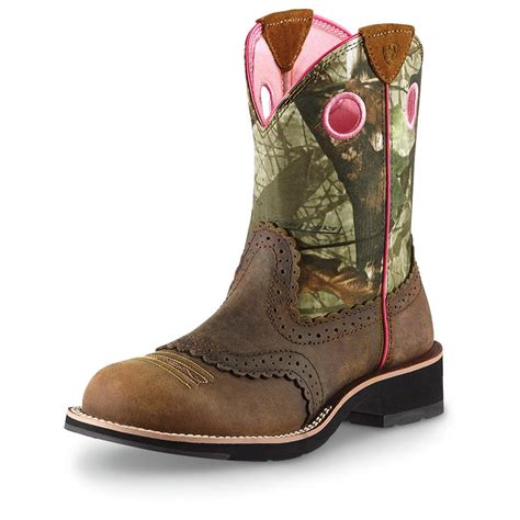 womens ariat fatbaby cowgirl boots  cowboy western boots  sportsmans guide
