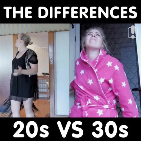 the differences of your 20s vs 30s 😂🤣 who agrees 😂 🏻 by heidi anderson