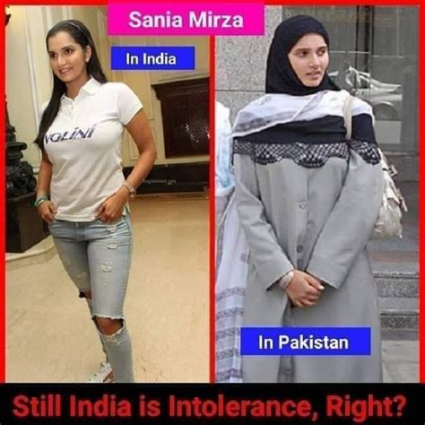 fake alert sania mirza wears hijab when in pakistan times of india