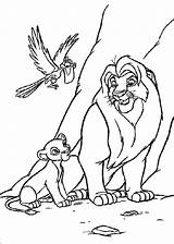 Mufasa Lion King Coloring Pages Drawing Getdrawings sketch template
