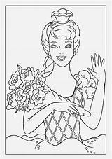 Coloring Barbie Pages Printable Filminspector sketch template
