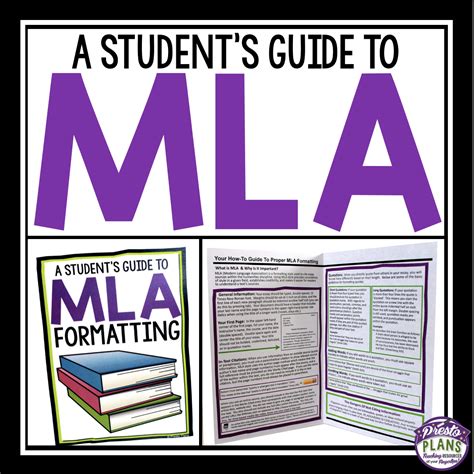 mla handbook prestoplannerscom