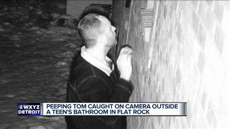 Peeping Tom Caught On Camera Outside A Teen S Bathroom In Flat Rock
