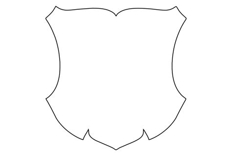 shield template clipartsco