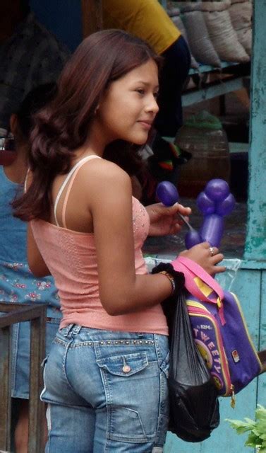 Pretty Woman In The Market Mujer Bonita En El Mercado De Rabinal