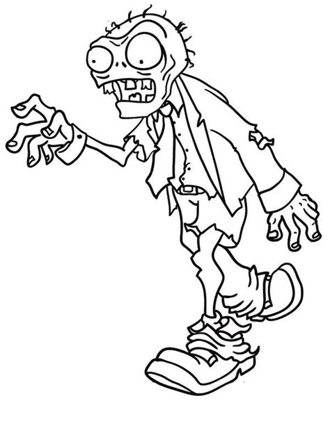 coloring pages zombies imagui