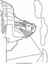 Sphinx Ausmalen Sfinge sketch template