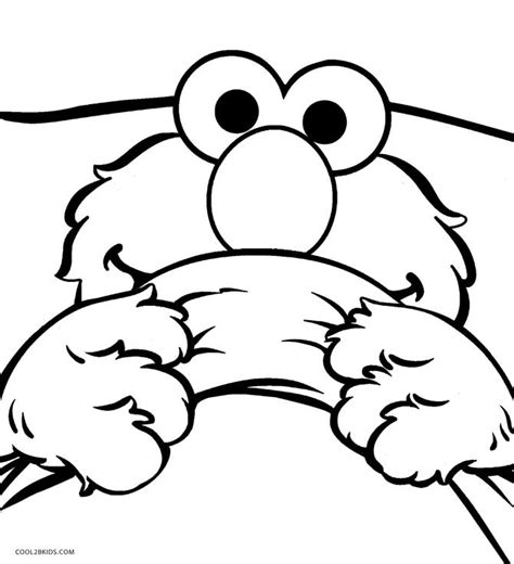 printable elmo coloring pages  kids