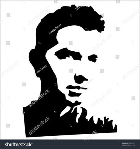 stencil vector man  shutterstock