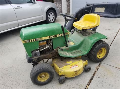 Vintage John Deere 111 38 Inch Riding Lawn Mower For Sale