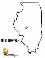 Coloring Pages State Illinois Map Yescoloring Maps Outline Printable Print Stencil States Each Kids Blank Usa Outlines Arizona Cute School sketch template