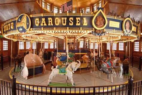 farmers museum  years   empire state carousel  cooperstown