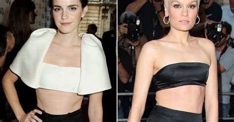 Gq Men Of The Year Emma Watson And Jessie J Do Battle Of The Abs At