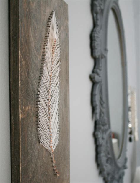 feathered  feather themed crafts  diy projects