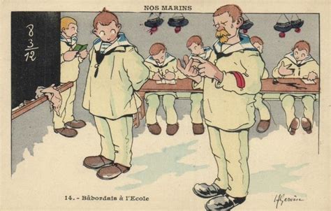 matrozen ed marine scheepvaart inclusief humor en uniformen fantasie en fotokaarten