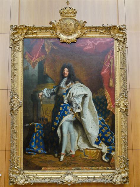 Louis XIV (Hyacinthe RIGAUD) - MusÃ©e du Louvre - Paris