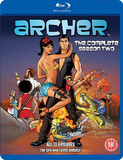 Archer Season 2 Blu Ray Zavvi Uk