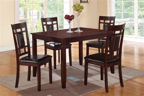 piece small kitchen table dining set affordable home furniture