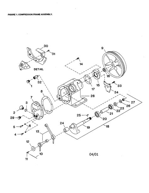 ingersoll rand compressor parts diagram wiring diagram