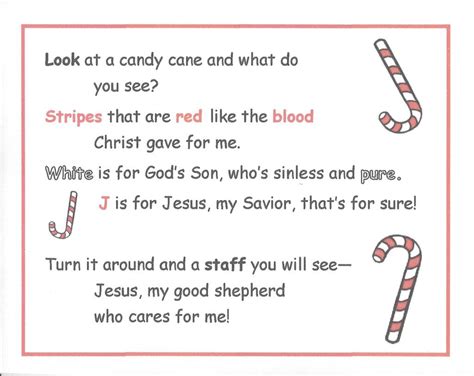 candy cane poem   wee