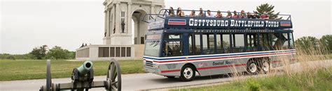 gettysburg battlefield bus tours visitpa
