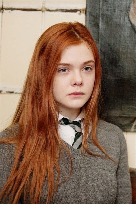 elle fanning ginger and rosa 2012 for redheads stars women shades of red hair hair