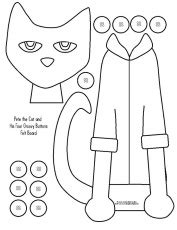 pete  cat halloween printable coloring page coloring home