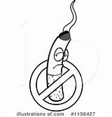 Cigarette Smoking Quitting Illustrationsof sketch template