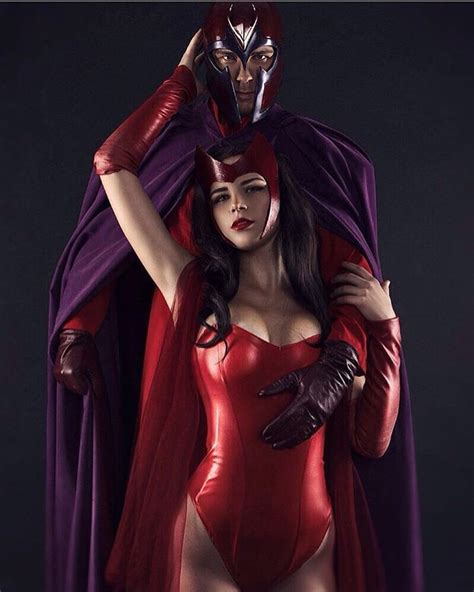 Magneto And Scarlet Witch By Muraki Cosplay And Lilit Gay