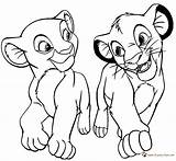 Coloring Lion King Pages Kids Adults Print sketch template