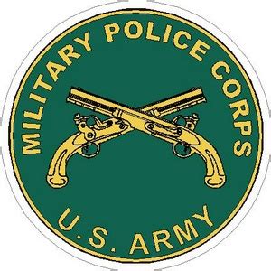 united states army military police corps logo vinyl sticker