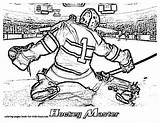 Hockey Coloring Pages Goalie Printable Blackhawks Sheets Bruins Clipart Colouring Chicago Color Players Kids Clara Barton Reward Getcolorings Nhl Canada sketch template