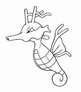 Kingdra Disegnidacolorareonline Pikachu Successivo sketch template