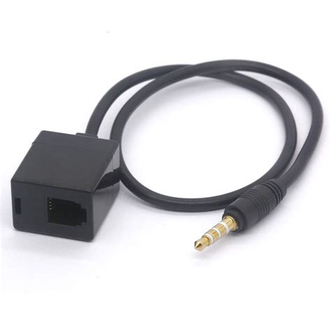 amazoncom piihusw rj  mm headset cable adapter mm male  pc rjrj female
